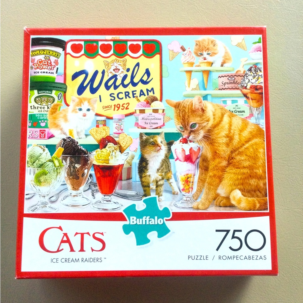 🧩 CATS Ice Cream Raiders Puzzle COMPLETE